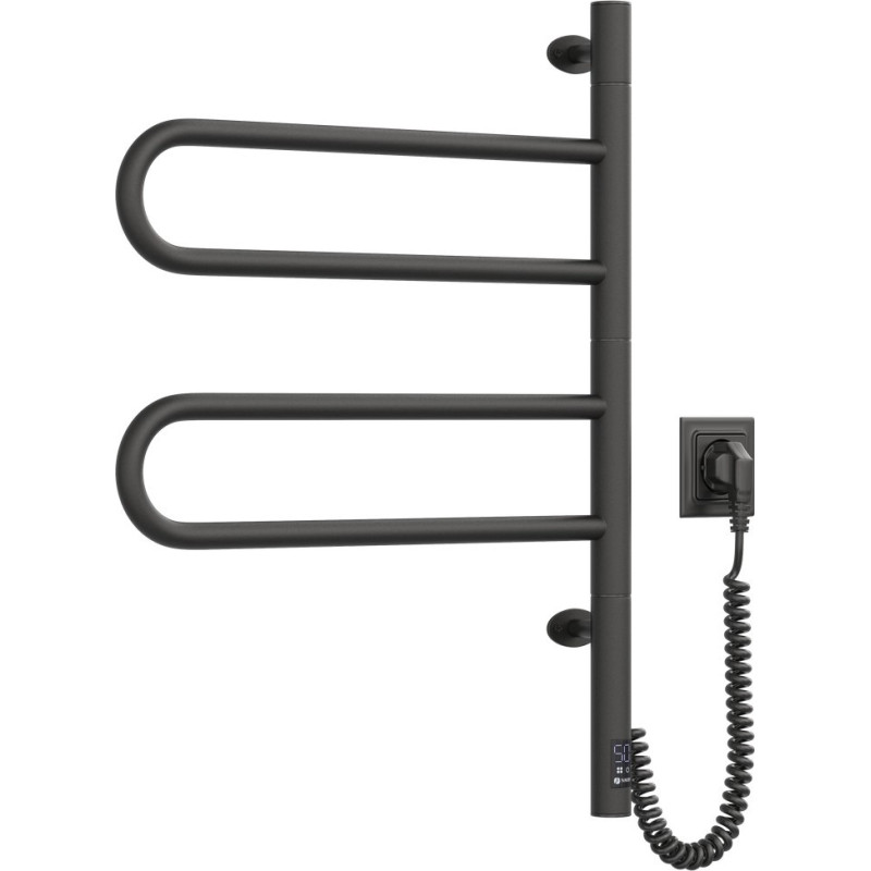Navin Dvielu turētājs Fouette 480*600 Sensor, melns, 12-212033-4860.