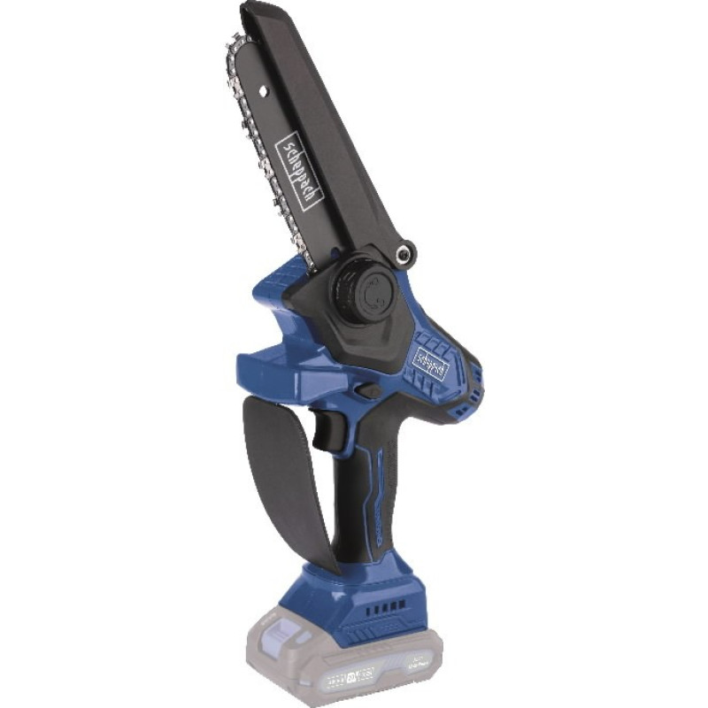 Scheppach Akumulatora ķēdes zāģis mini BC-PS150-X, 20V, korpuss