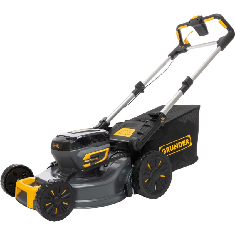 Grunder Akumulatora darbināmais zāles pļāvējs, pa&scaron;gājējs, L01-010D.