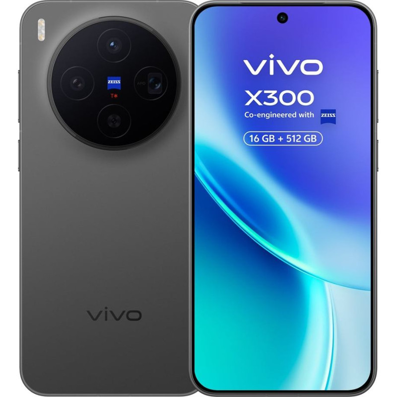 Vivo X300 16 cm (6.31") Dual SIM Android 16.0 5G USB Type-C 16 GB 512 GB 5360 mAh Black
