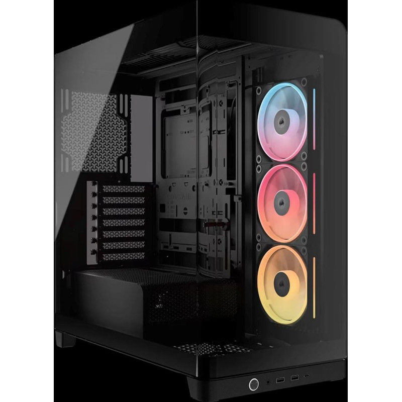 Corsair 4500X LX-R RGB Tempered Glass Mid-Tower, Black Midi Tower