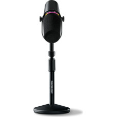 Shure MV7+-K-BNDL - lectern/vocal microphone with XLR/USB-C connector, black + desk stand GATOR