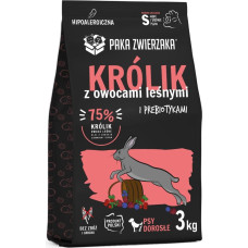 Paka Zwierzaka Rabbit with forest fruits S - dry dog food - 3kg
