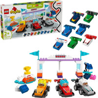 Lego DUPLO 10445 F1 Team Race Cars & Drivers