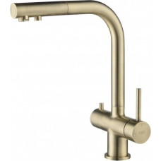 Bluewater Virtuvinis maišytuvas su ištraukiama žarna ir jungtimi filtrui Blue Water APALA, 5901730616255 bronz