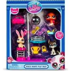Tm Toys Figures set Littlest Pet Shop G7 S3 Disco with 3 figures