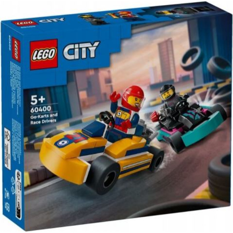 Lego City 60400 Kartingi un sacīkšu braucēji
