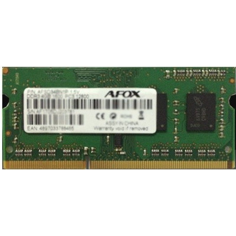 Afox SO-DIMM DDR3 8GB 1 866MHz LV
