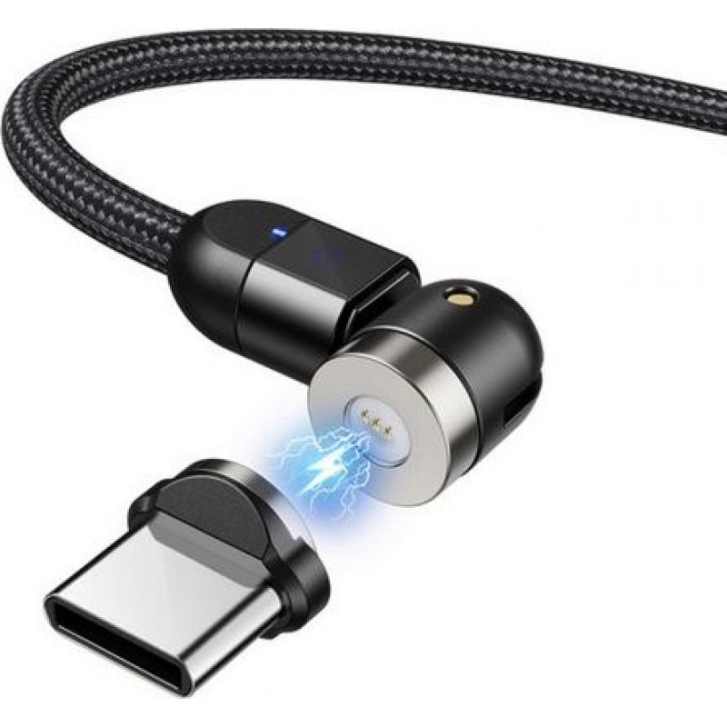 Maclean USB magnetic cable 3in1 2m typ C MCE475