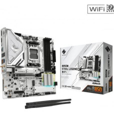 Asrock Motherboard B850M STEEL LEGEND WIFI AM5 4DDR5 HDMI/DP mATX