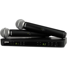 Shure BLX288E/SM58-H8E - wireless system with receiver and two SM58 microphones