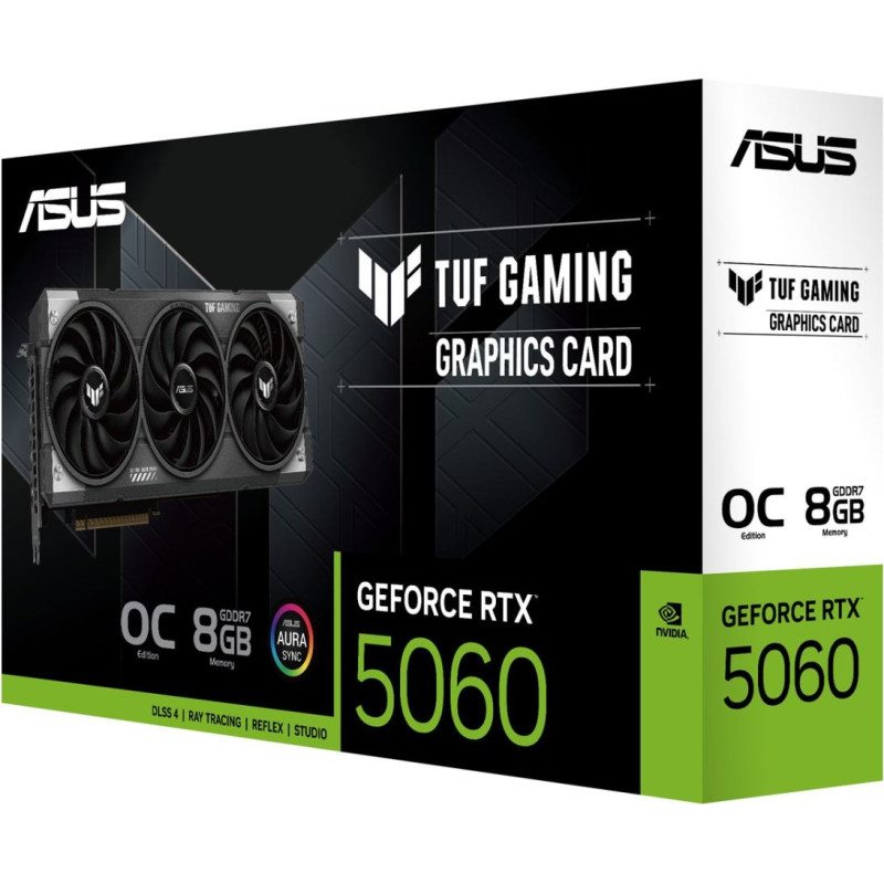 Asus TUF Gaming TUF-RTX5060-O8G-GAMING NVIDIA GeForce RTX 5060 8 GB GDDR7