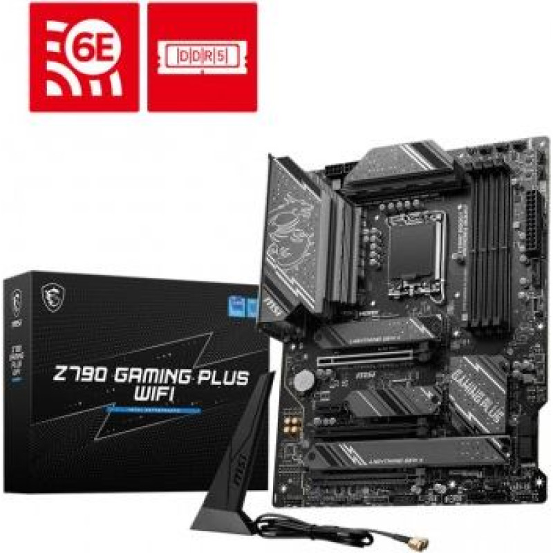 MSI Z790 GAMING PLUS WIFI s1700 4DDR5 HDMI ATX