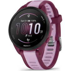 Garmin Forerunner 165 Music 3.05 cm (1.2") AMOLED 43 mm Digital 390 x 390 pixels Touchscreen Purple GPS (satellite)
