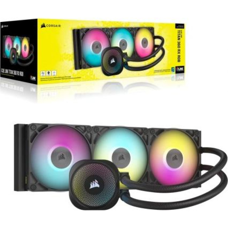 Corsair CPU Cooling iCUE LINK TITAN 360 RX RGB AIO 360mm