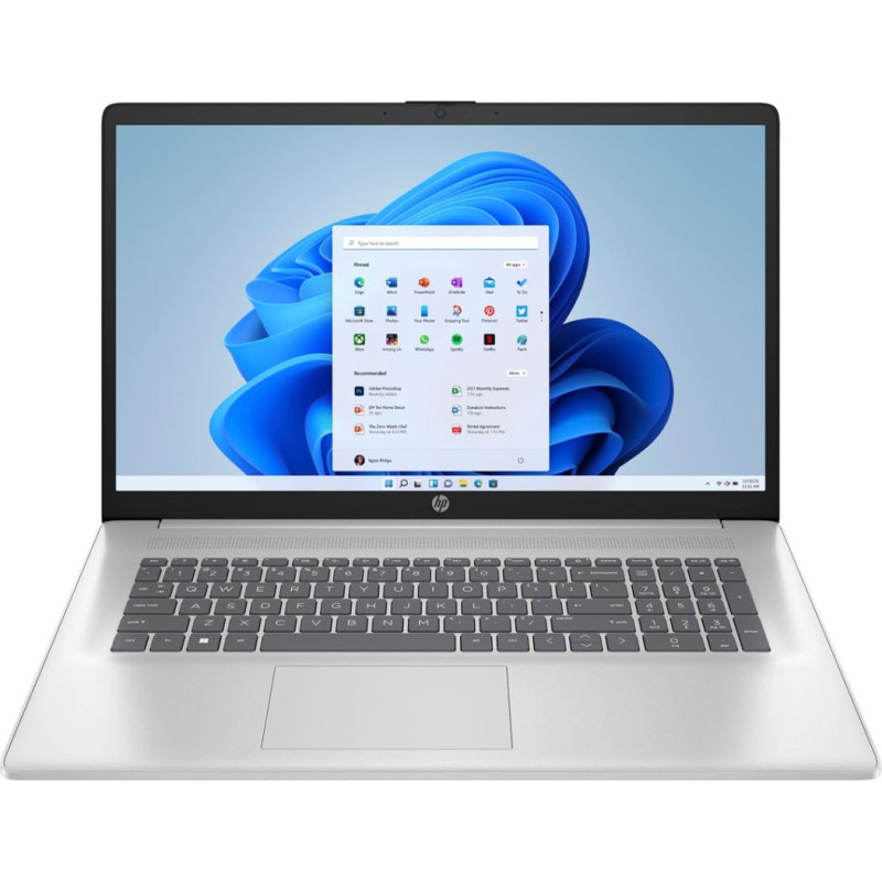 Hewlett-Packard HP 17-cn3135nw Core 5 120U 17,3"FHD AG IPS 250nits 16GB DDR4 SSD512 IrisXe Cam720p Win11 2Y Natural Silver