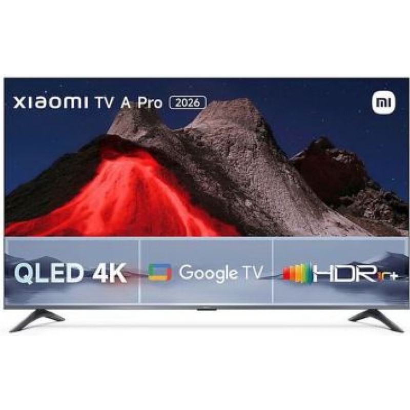 Xiaomi TV A Pro 43" QLED UHD 2026 Black EU ELA5956EU