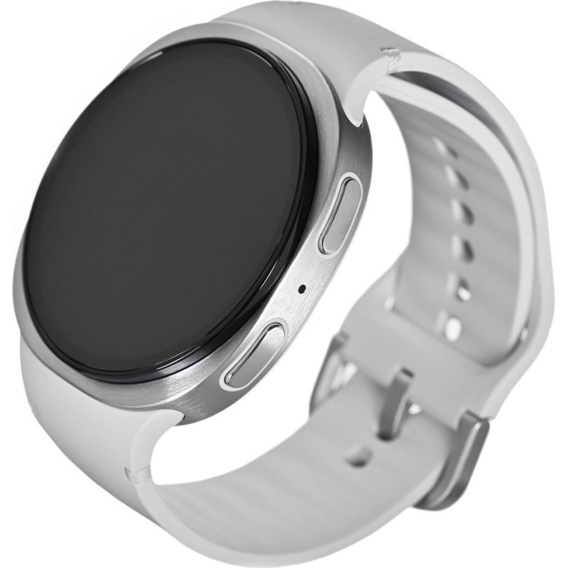 Samsung Galaxy Watch 8 3.3 cm (1.3") AMOLED 40 mm Digital 438 x 438 pixels Touchscreen Silver Wi-Fi GPS (satellite)