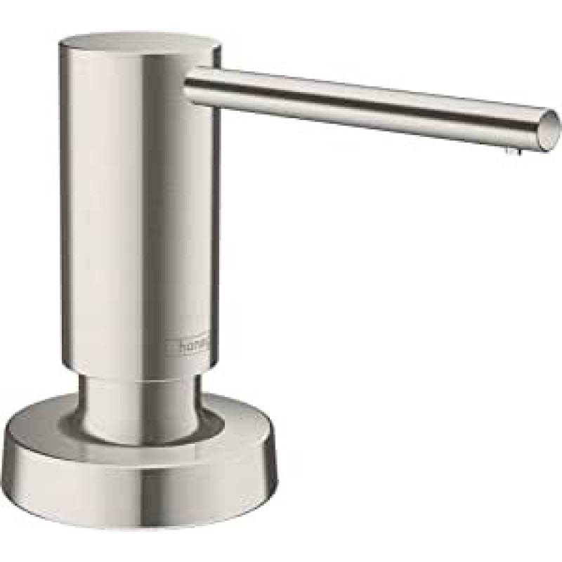 Hansgrohe Ziepes dozators, A51, 40448800, nerūsējo&scaron;ais tērauds.