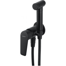 Deante Jasmin bidē du&scaron;as galviņa, melna, matēta, BGJ N34M.