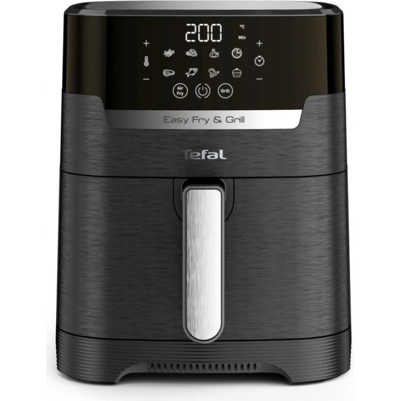 Tefal Karstā gaisa cepe&scaron;krāsns EASY FRY & GRILL EY505815, melna