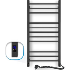 Navin Dvielu turētājs Classic Quadro 500x1000 Sensor, melns, paredzēts uzstādī&scaron;anai labajā pusē, 12-216053-5010.