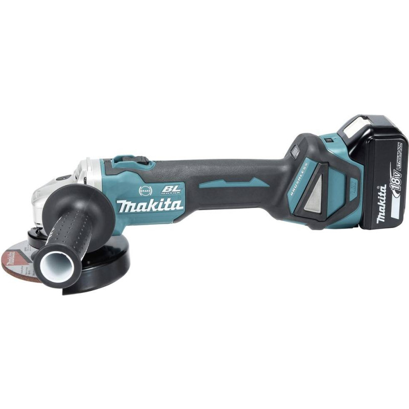 Makita Slīpma&scaron;īna DGA513RTJ, &Oslash; 125 mm LXT
