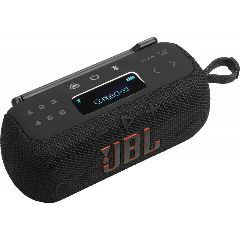 JBL Pārnēsājamā skaļrunis / radio, Tuner 3, TUNER3BLK.