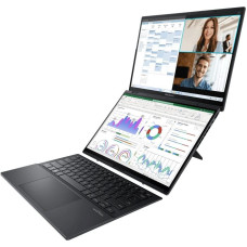 Asus Zenbook Duo UX8406CA-QL121W Ultra 7 255H 2x14.0" OLED FHD Touch 60Hz 400 nits 32GB LPDDR5X 1TB SSD Glossy Intel Arc Graphics WLAN+BT 1080p camera 75Wh Win11 Inkwell Grey