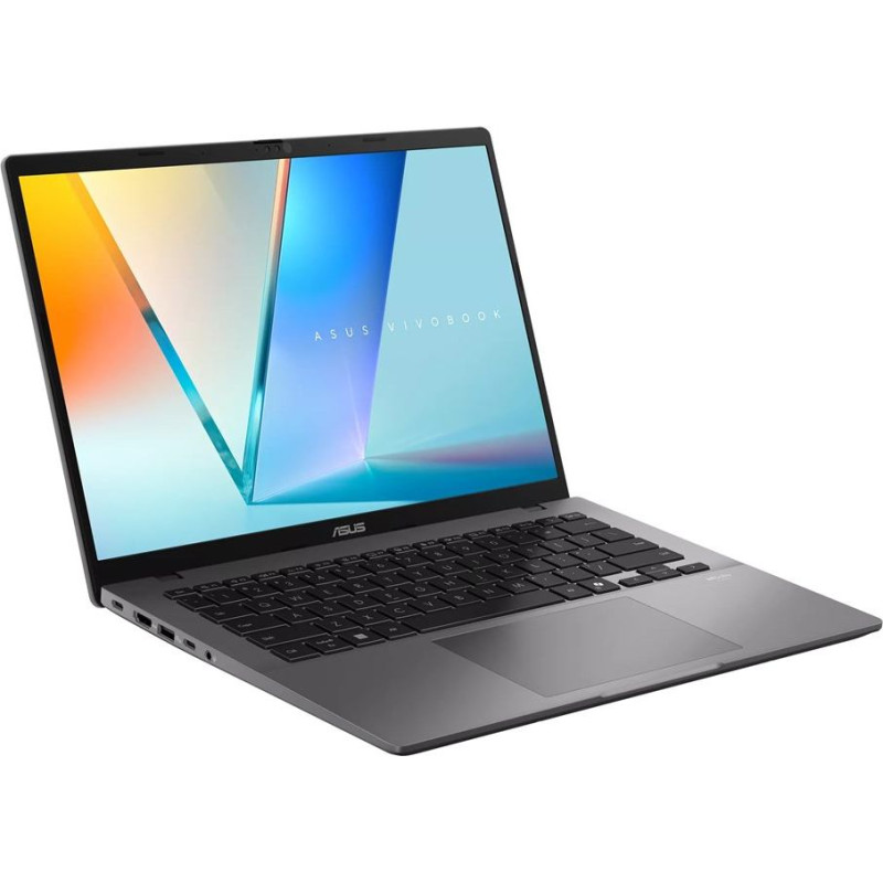 Asus Vivobook S14 M3407GA-SF012W Ryzen AI 7 445 14.0" WUXGA 60Hz 300 nits AG 16GB DDR5 512GB SSD Radeon Graphics WLAN + Bluetooth FHD webcam 70Wh battery Windows 11 Matte Grey