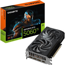Gigabyte GeForce RTX 5060 Ti WINDFORCE MAX OC 8G Graphics Card - 8GB GDDR7, 128bit, PCI-E 5.0, 2587MHz Core Clock, 3 x DP, 1 x HDMI, NVIDIA DLSS 4, GV-N506TWF2MAX OC-8GD