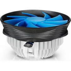 Deepcool Gamma Archer Processor Air cooler 12 cm Aluminium, Black, Blue 1 pc(s)