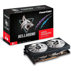 Powercolor Karta graficzna Power Color Radeon RX 7600 Hellhound 8GB GDDR6 (RX 7600 8G-L/OC)