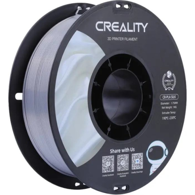 Creality CR-Silk PLA Filament Creallity (Silver)