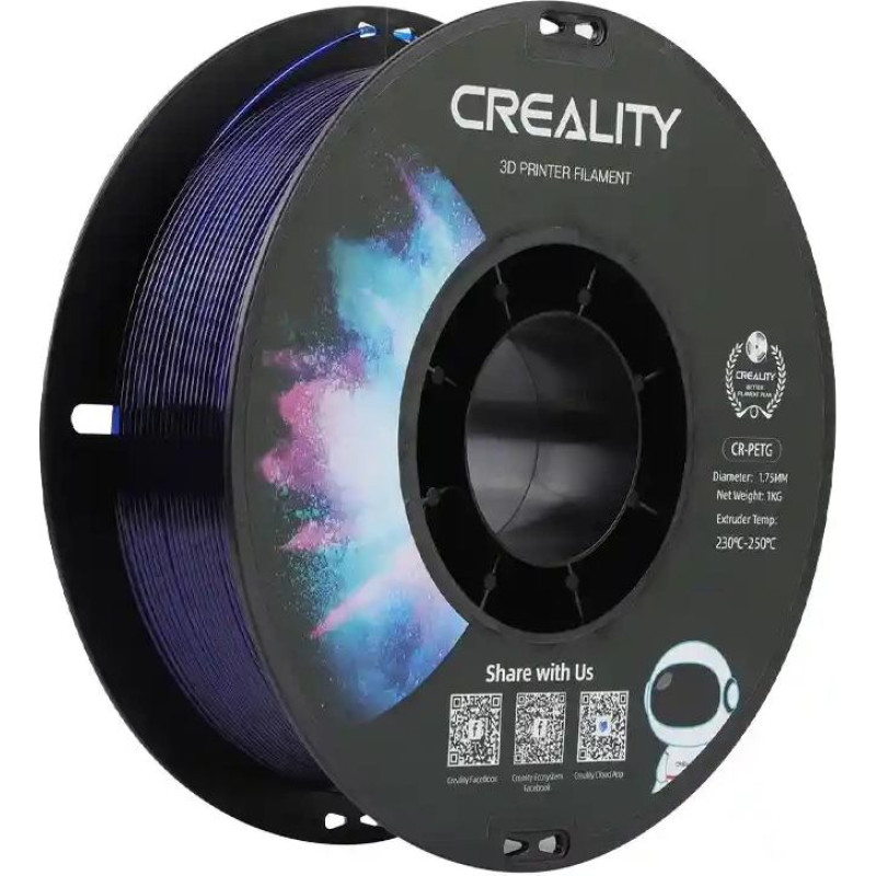 Creality CR-PETG Filament Creality (Transparent blue)