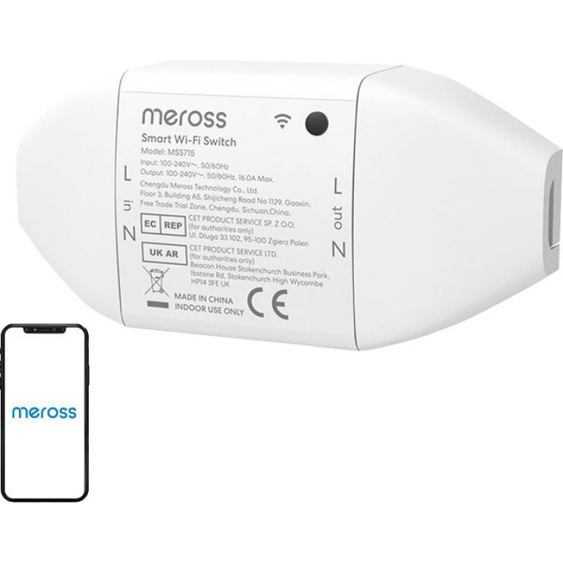 Meross MSS715MA-UN Smart WiFi Switch (Matter)