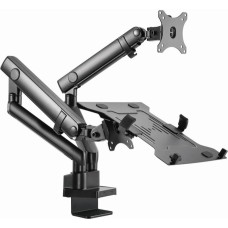 Gembird MA-DA3-02 monitor mount / stand 81.3 cm (32") Desk Black