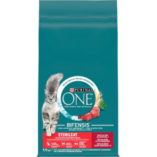 Purina Nestle PURINA One Sterilcat Wołowina - dry cat food - 9,75kg