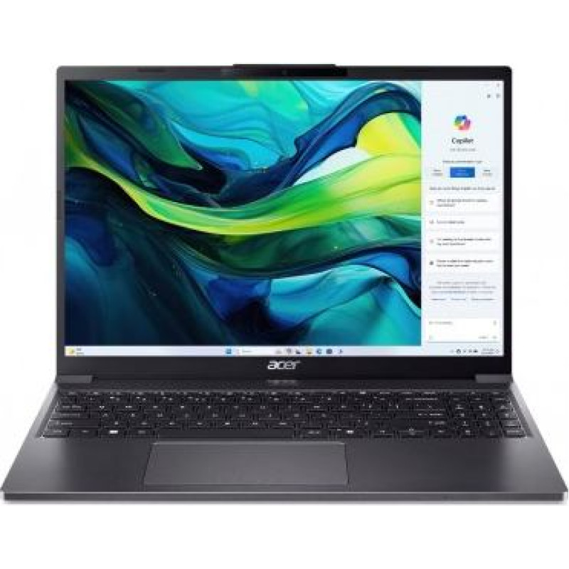 Acer Laptop Aspire Go 15 AG15-51P-78K5 i7-1355U 15.3 WUXGA 16GB 512GB NoOS Grey