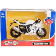 Daffi Vehicle MSZ 1:18 SUZUKI GSX-R1000 white