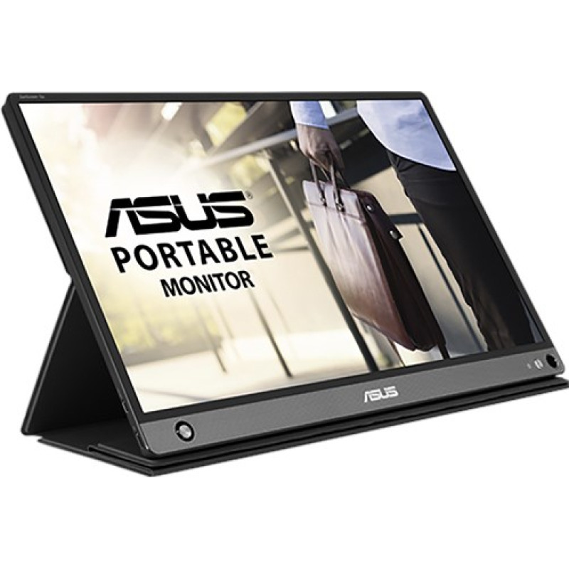 Asus ZenScreen MB16AHP monitori 39,6 cm (15.6") 1920 x 1080 pikseļi Full HD LED Melns
