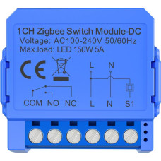 Avatto 1-channel ZigBee switch module with voltage-free contact Avatto ZWSM16-DC32V-1
