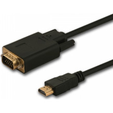 Savio Adapter HDMI CL-197 HDMI(M)-VGA(M) 1,8m
