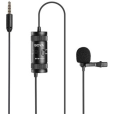 Boya Microphone Wired BY-M1 Pro II Omnidirectional, Live monitoring (3.5mm connector) Black EU