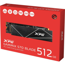 Adata XPG GAMMIX S70 BLADE 512 GB M.2 PCI Express 4.0 NVMe 3D NAND