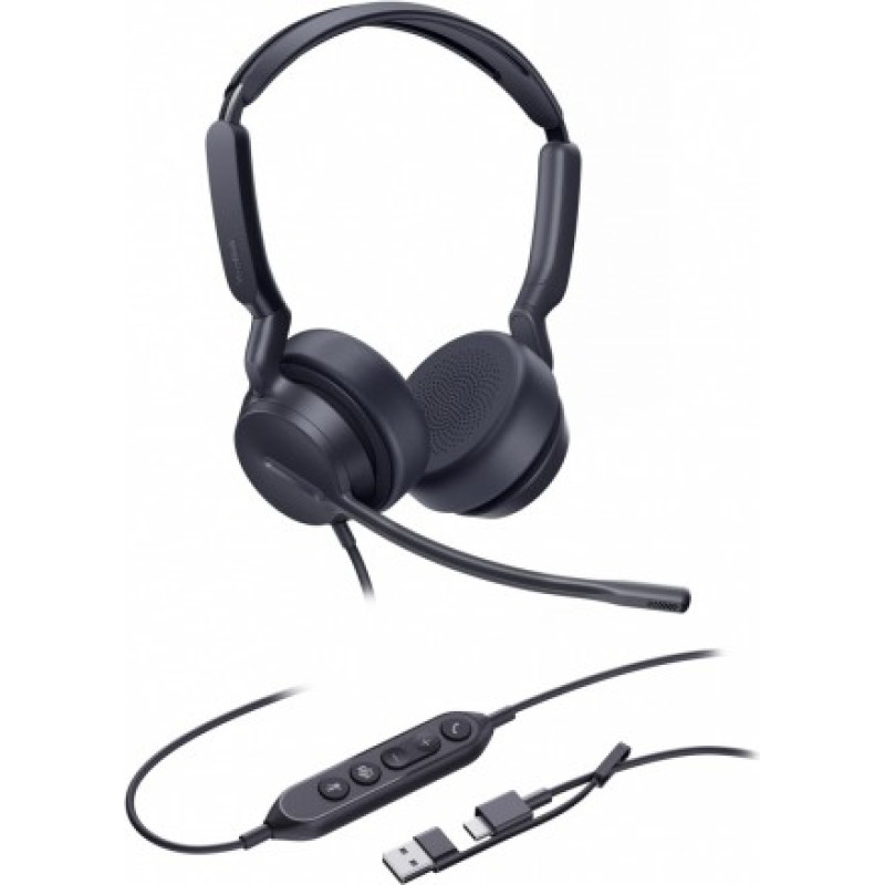 Yealink Headset UH42 Dual Teams USB-C/A 1308195
