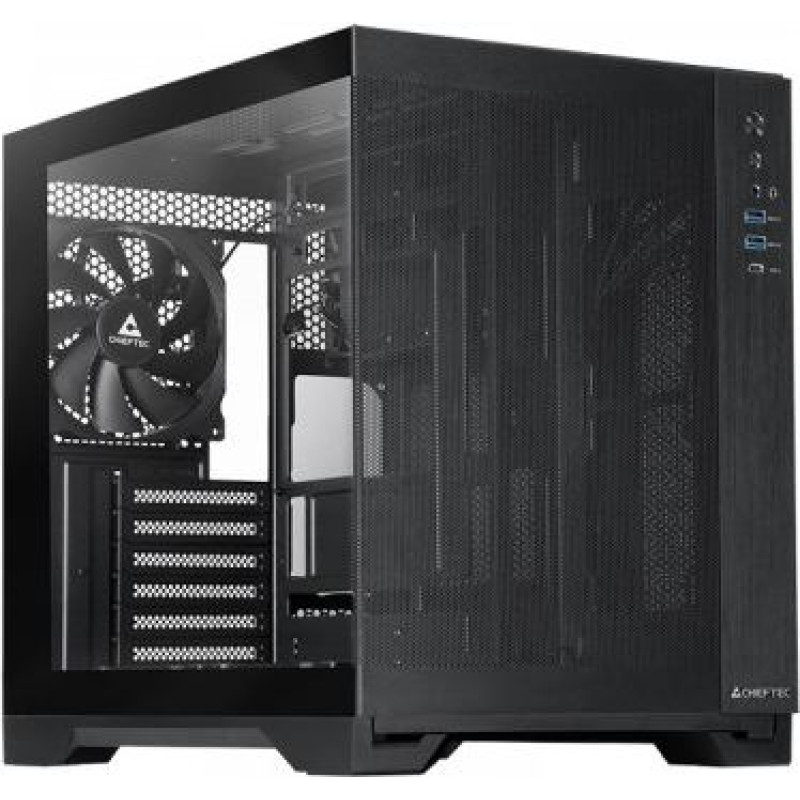 Chieftec PC case Visio AIR GM-30 B-M-OP 3xfan