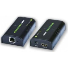 Techly Extender/HDMI splitter after cable Cat.5e/6/6a/7 up to 120m, over IP, black