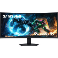 Samsung G75F computer monitor 101.6 cm (40") 5120 x 2160 pixels WUHD LCD Black