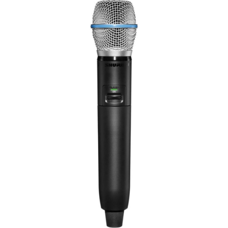 Shure GLXD2+/B87A-Z4 - DUAL BAND digital handheld wireless transmitter with Beta87A head unit